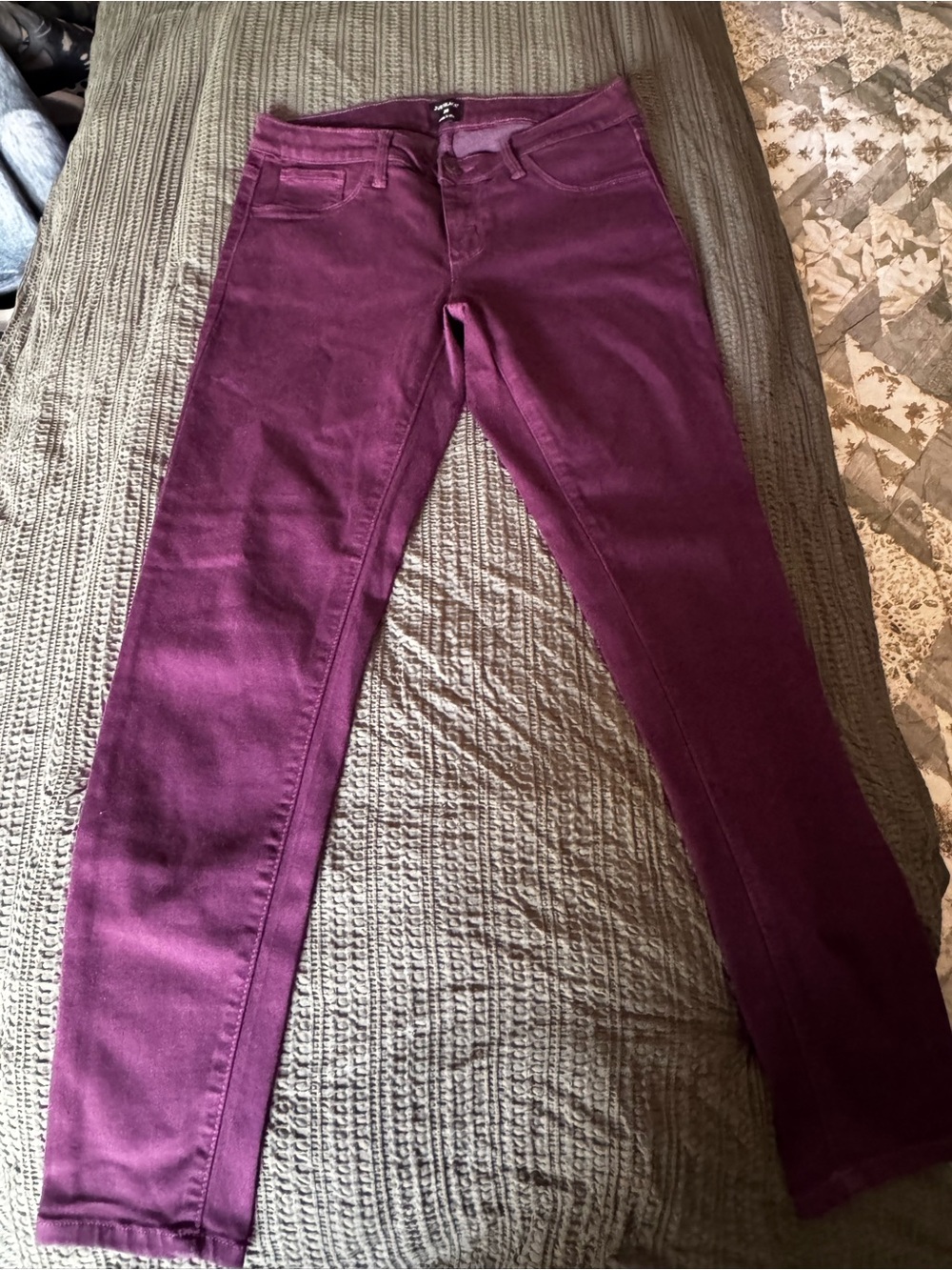 Just Black Plum Skinny Jeans